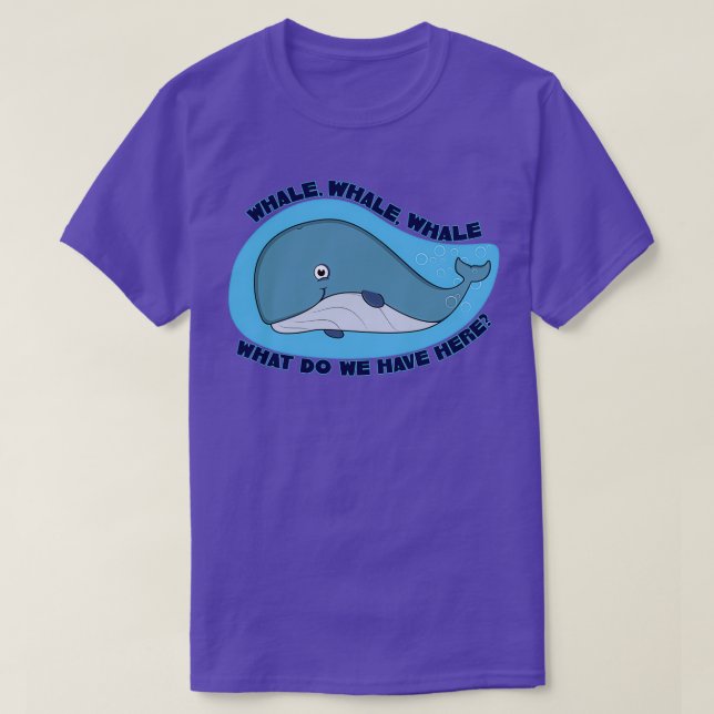 Valval Whale Whale Oh Whale T Shirt (Design framsida)