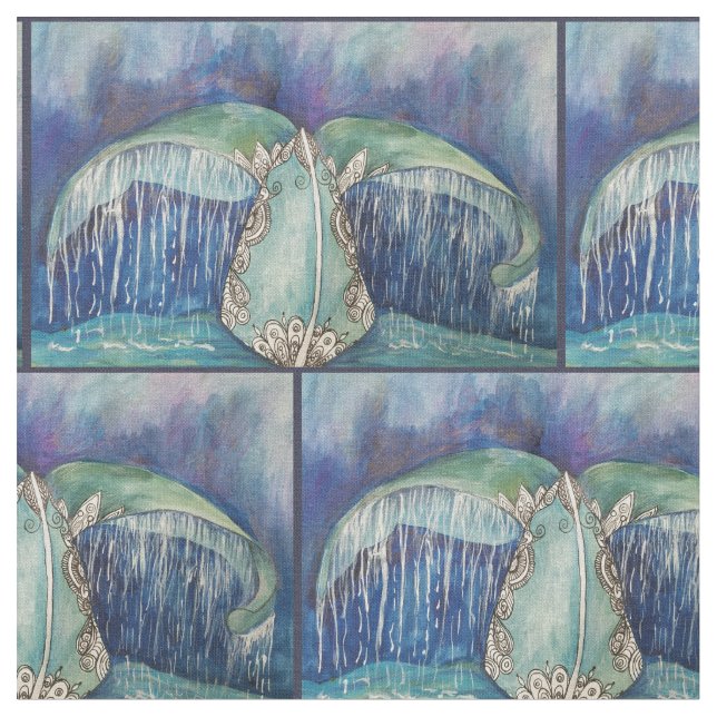 valvävnad svan tyg (Närbild)