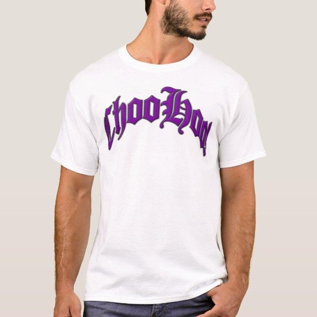 Välvda ChooHoo! T Shirt (Framsida)