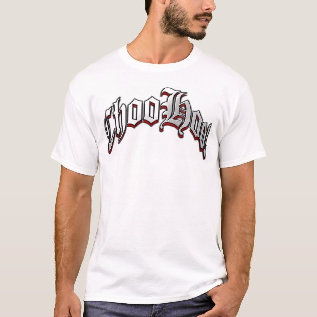 Välvda ChooHoo! T-shirt (Framsida)
