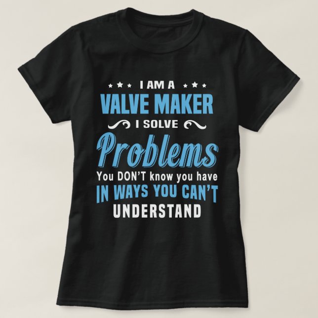 Valve Maker T Shirt (Design framsida)