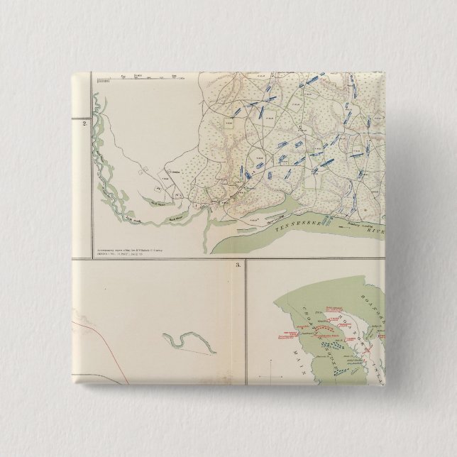 Valverde, Shiloh, Ft Craig, Roanoke Island Knapp (Framsida)