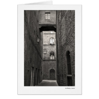 Valvgång Siena Hälsningskort