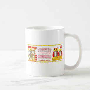 ValxArt 1996 1936 Zodiac avfyrar födda Gemini fö Kaffemugg