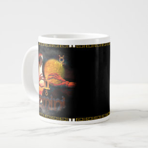 Valxart Gemincer är Gemini Cancer zodiac CZ Jumbo Mugg