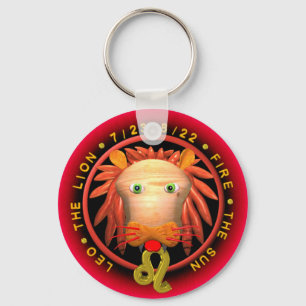 Valxart Leo zodiac Nyckelring