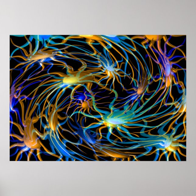 Valxart spiral-hjul poster (Framsidan)