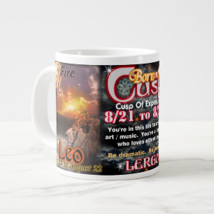 Valxart Zodiac Cgroups of Leo Våg Jumbo Mugg