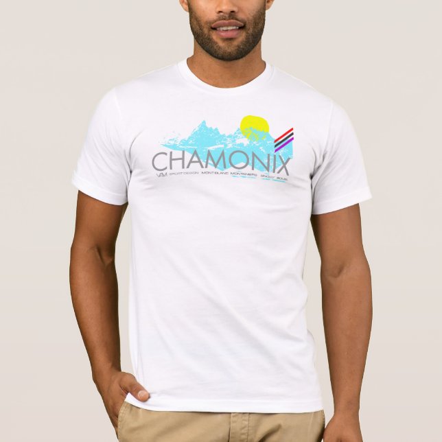 VAM: Mont Blanc Montaniers utslagsplats: Chamonix Tee (Framsida)