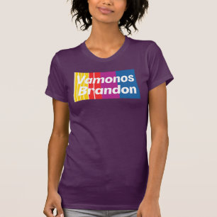 Vamonos Brandon Sans Serif T Shirt