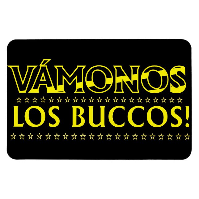 Vamonos Los Buccos Magnet - Hooray! (Horisontell)