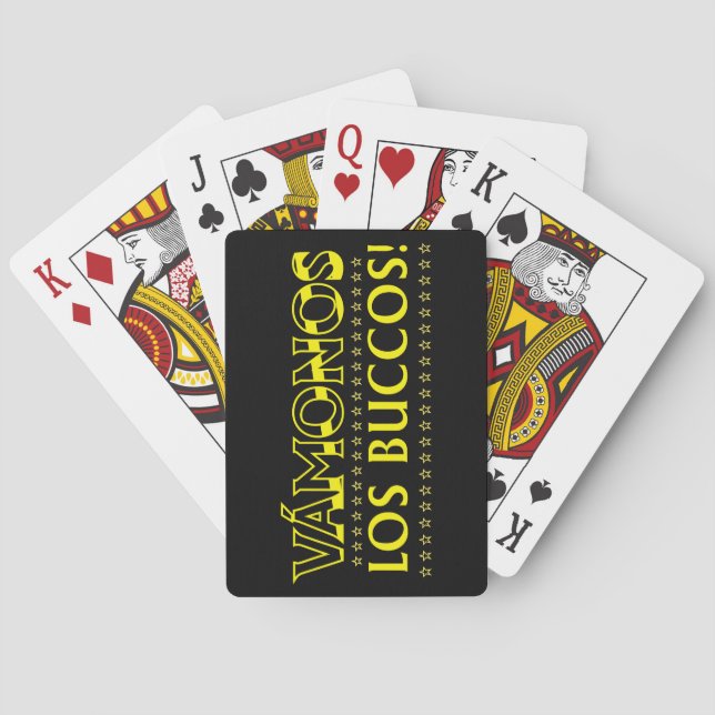Vámonos Los Buccos! Poker Spelkort (Baksidan)