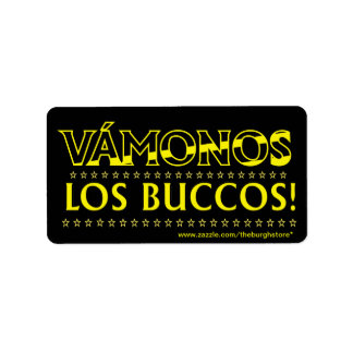 Vamonos Los Buccos Stickers Adressetikett