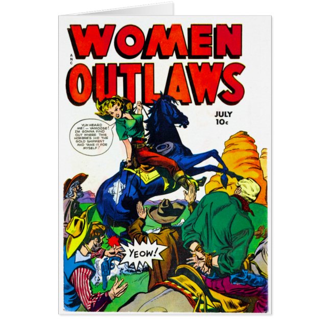 Vamoose Hombre! Hälsningskort (Framsidan)