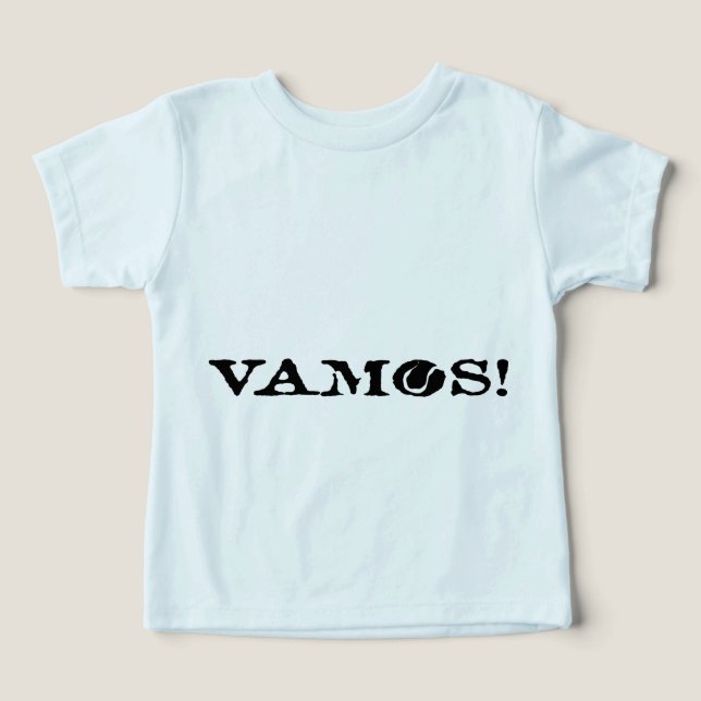Vamos! Baby t-shirt (Design Framsida)