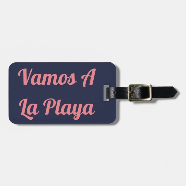 Vamos en märkre för LaPlaya bagage Bagagebricka (Horisontell Framsida)