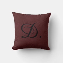 Vamp Romantisk Blodröd Monogram