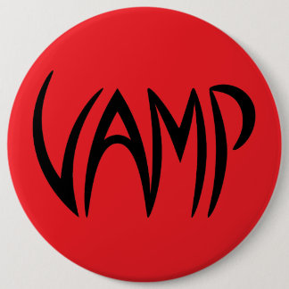 Vampig text (röd/svart) version knapp