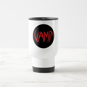 Vampig text (svart/röd) version resemugg
