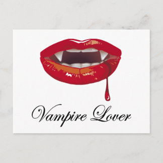 Vampire Älskare Vykort