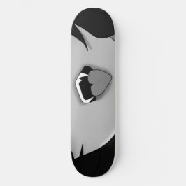 Vampire Anime Läpp Skateboarddäck Mini Skateboard Bräda 18,5 Cm