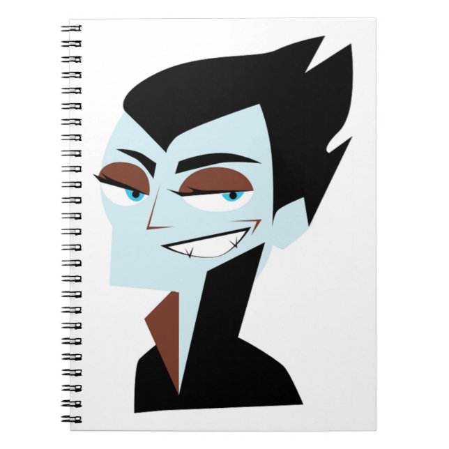 VAMPIRE ANTECKNINGSBOK MED SPIRAL (Framsidan)