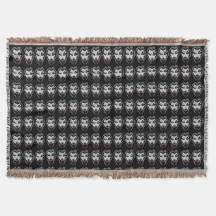 Vampire Blanket Halloween Vampire Blanket Decor Filt