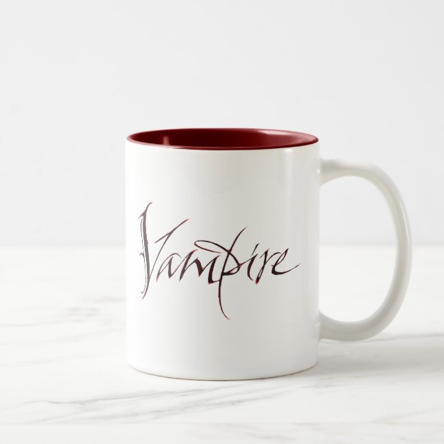 Vampire Blood Mugg - Halloween Lettering (Höger)