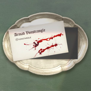 Vampire Blood Splatter, fasa Visitkort