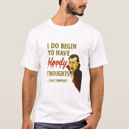 Vampire Bloody Thoughts  T Shirt