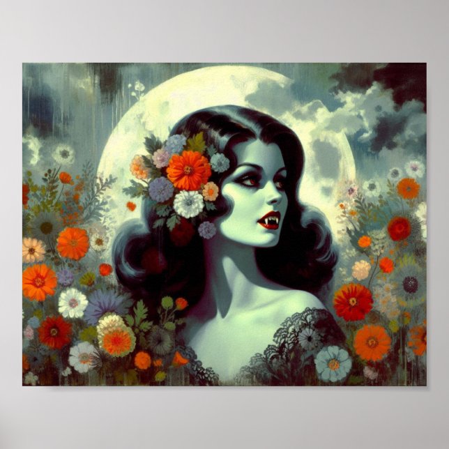 Vampire Blooms Poster (Framsidan)