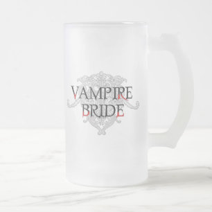 Vampire Bride Frostat Ölglas