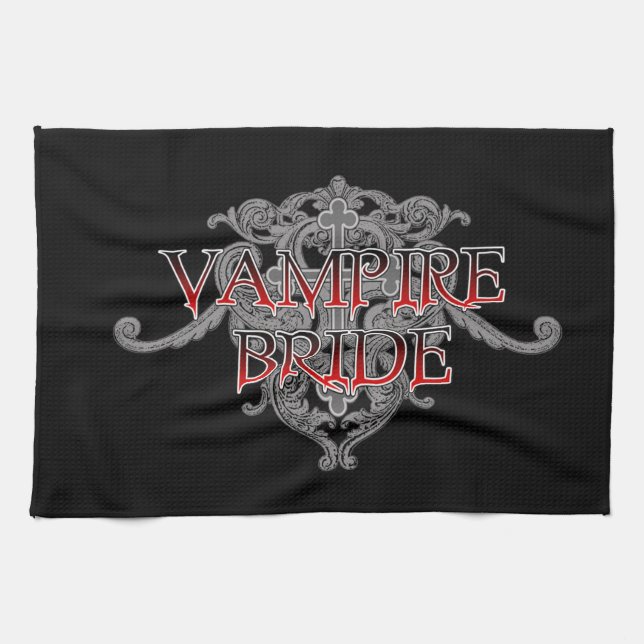 Vampire Bride Kökshandduk (Horisontell)