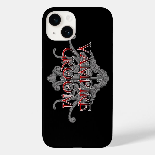 Vampire Brudgum iPhone 6 Fodral (Baksida)