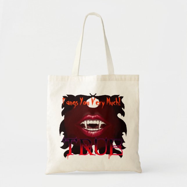 Vampire Candy Bag Tygkasse (Framsidan)