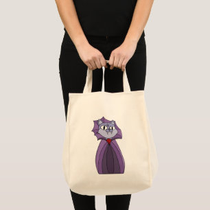 Vampire Cat i Lila Cape Tygkasse