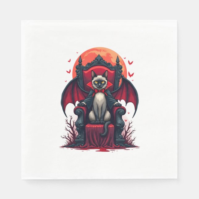 Vampire Cat Lord Pappersservett (Framsidan)