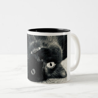 Vampire Cat Två-Tonad Mugg