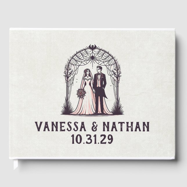 Vampire Couple Gästböcker (Framsida)