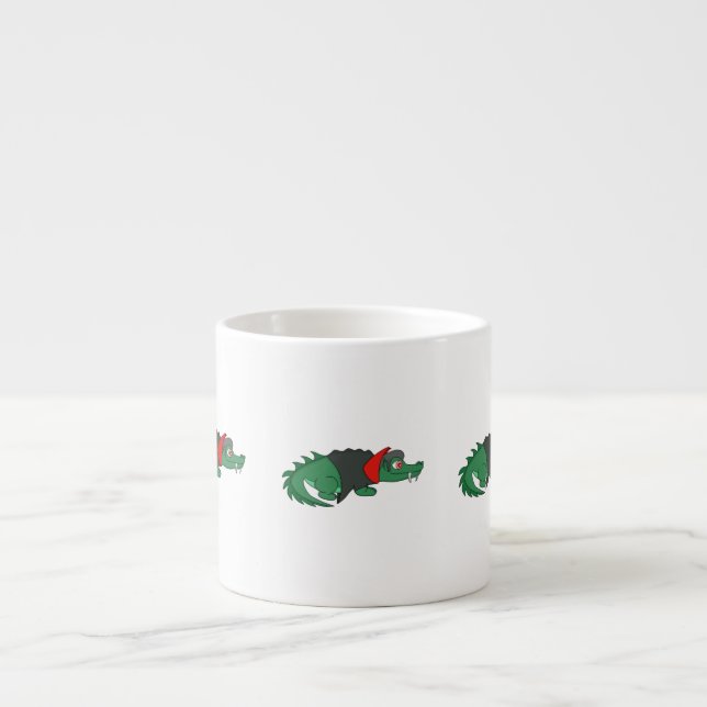 Vampire Crokodile Espressomugg (Framsidan)