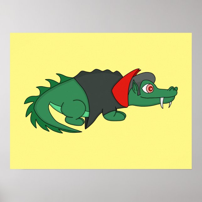 Vampire Crokodile Poster (Framsidan)