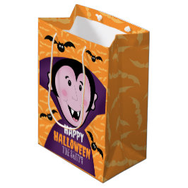 Vampire Dracula Fladdermus Kids Cute Happy hallowe