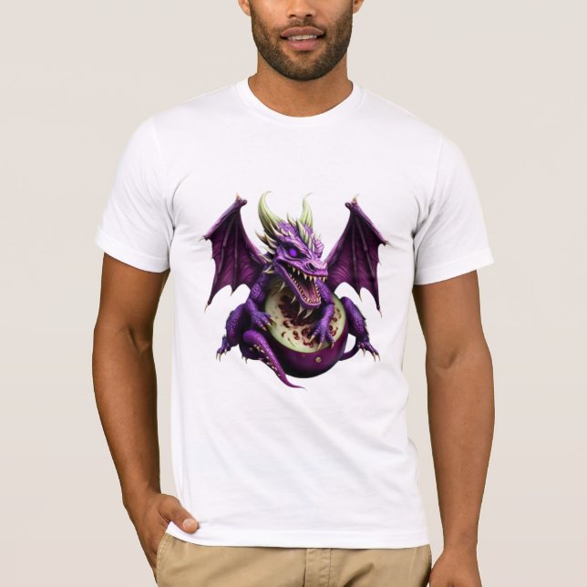 Vampire draon t shirt (Framsida)