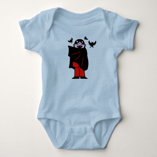 Vampire Fang-Tastic | Svart version T Shirt (Framsida)