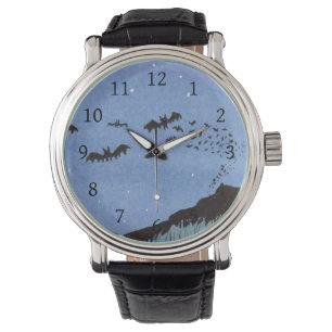 Vampire Fladdermöss Halloween Armbandsur