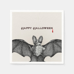 Vampire Fladdermus Halloween Pappersservett