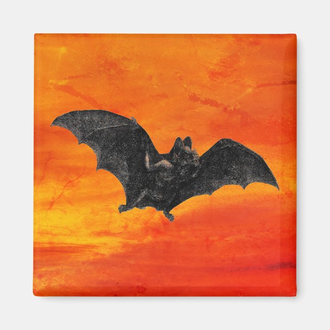 Vampire Fladdermus Magnet (Framsidan)