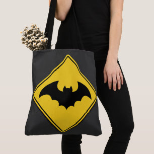 Vampire Fladdermus Warning Halloween Tygkasse