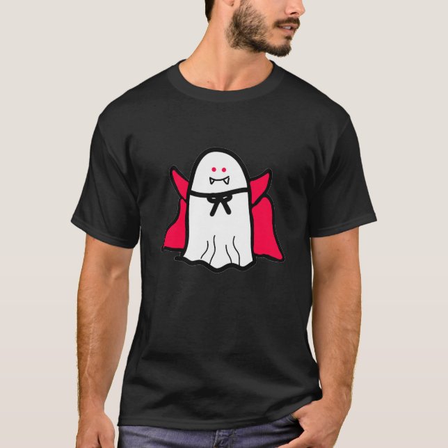 Vampire Ghost T Shirt (Framsida)
