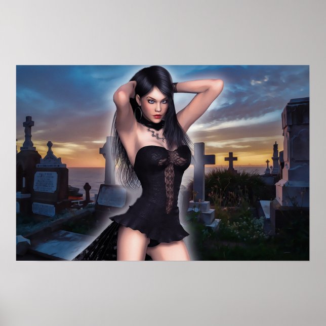 Vampire Girl Poster (Framsidan)
